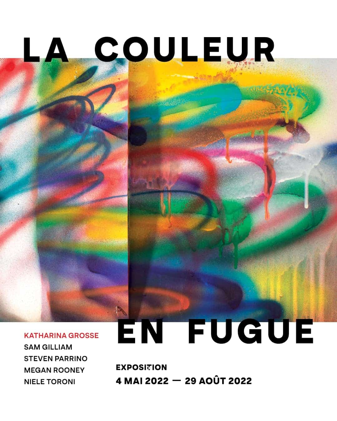 Megan Rooney  at Fondation Louis Vuitton La Couleur en Fugue